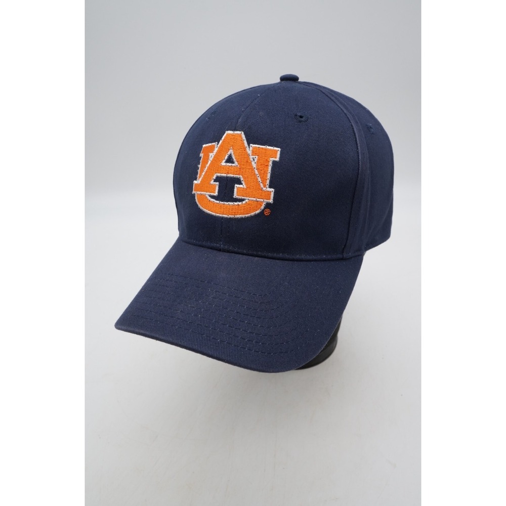 Auburn Tigers Baseball Cap Hat Strapback Blue SEC Football AU Logo